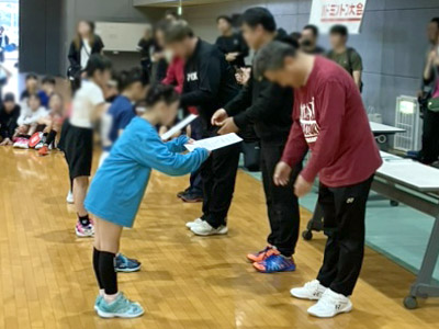 表彰式の様子